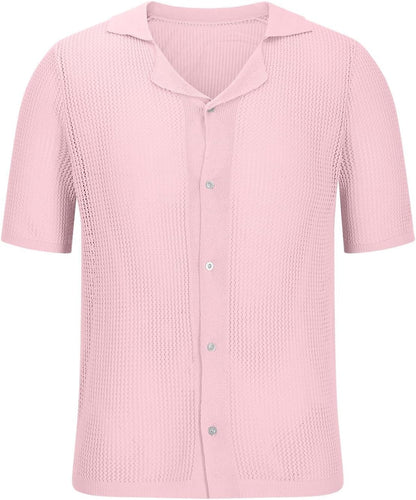 Lightweight Lace Top with Front Buttons - OutfitLondon