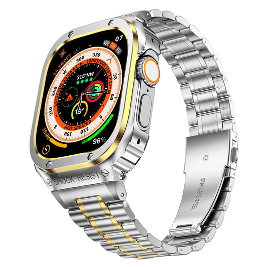 Sturdy Stainless Steel Band for Apple Watch - OutfitLondon
