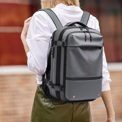 Waterproof Expandable 60L Travel Backpack with Laptop Sleeve