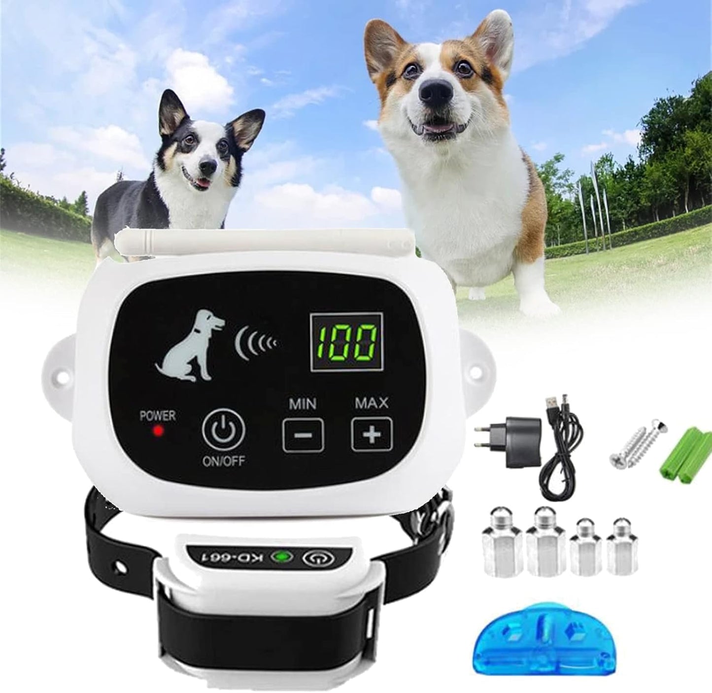 Wireless Rechargeable Dog Fence Training System - OutfitLondon