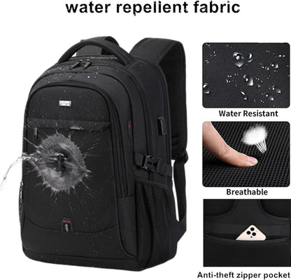 Durable Laptop & Travel Rucksack with Multiple Pockets