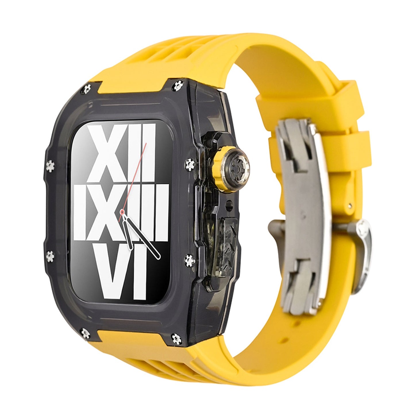 Bright Colorful Strap & Matte Case For Apple Watch