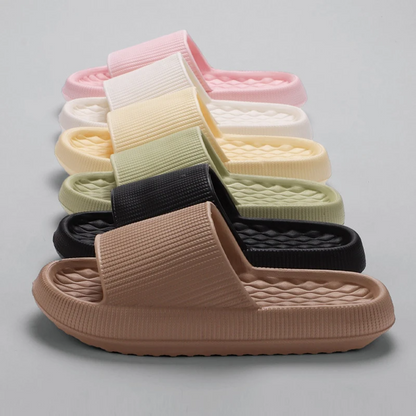 Thick Platform Cloud Slippers Non Slip Soft Sole Pillow Slides