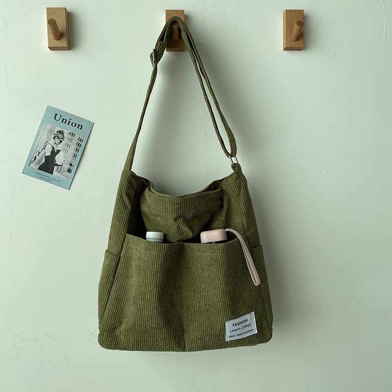 Big Spacious Tote Bag Soft Faux Leather