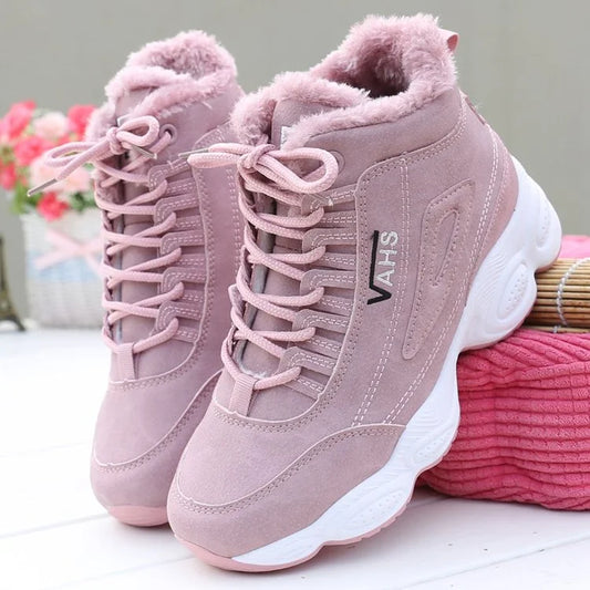 Insulated Waterproof Women's Winter Snow Boots - OutfitLondon