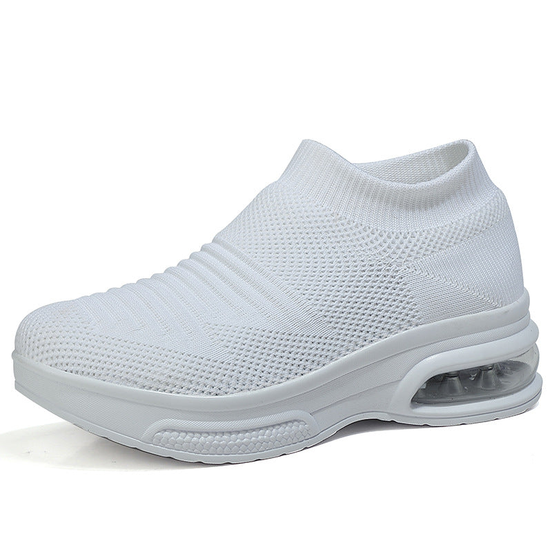 Woman's Orthopedic Knit Chunky Slip On Sneakers
