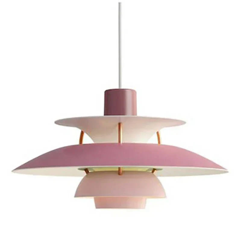 Stylish LED Hanging Lamp With Glass Shade