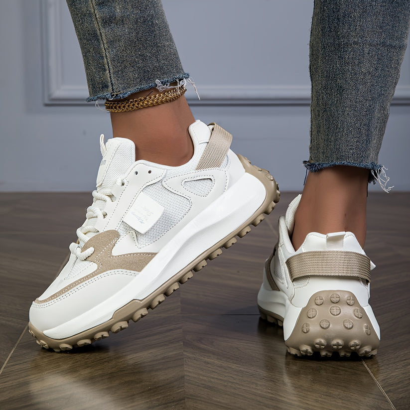 Ergonomic Lace-up Shoes for Women with Soft Sole