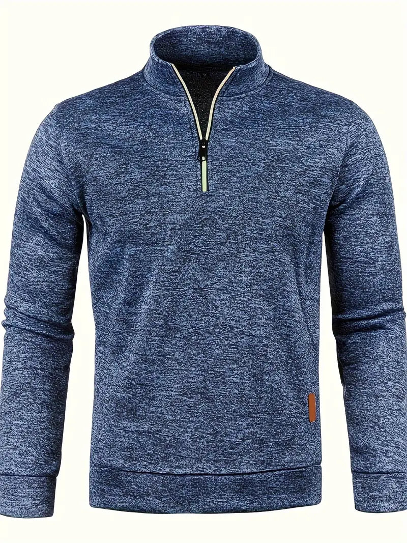 Relaxed Fit Men's Pullover Sweater
