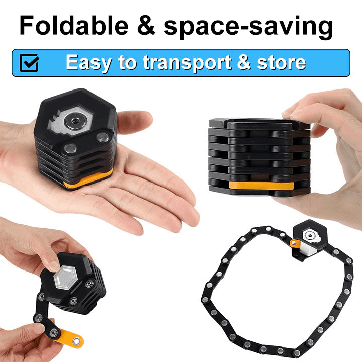 Foldable Premium Bicycle Lock