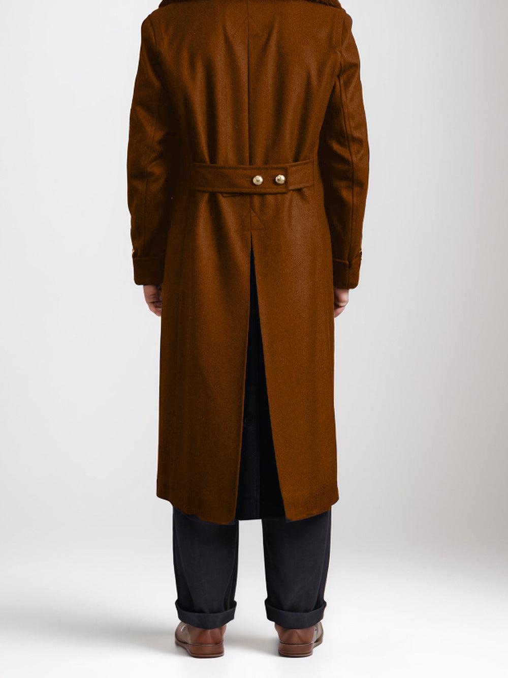 Warm Mens Winter Overcoat