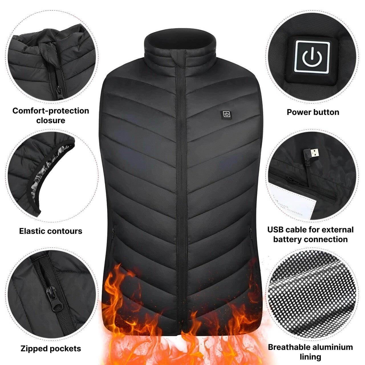 Heated Vest for Men and Women