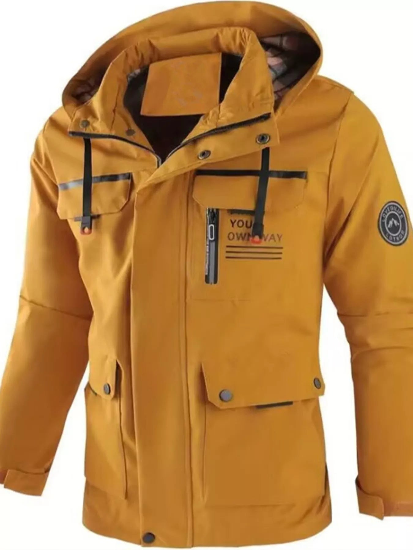 Big Waterproof Hooded Winter Parka Coat