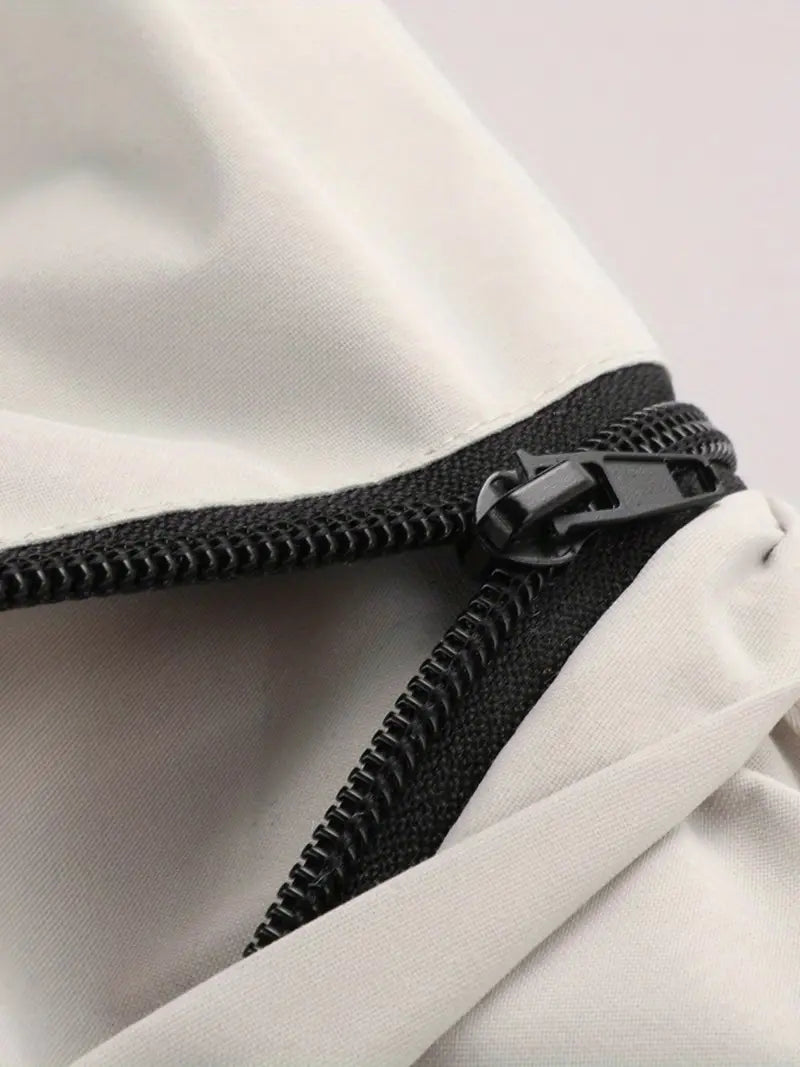 Waterproof Men's Windbreaker Hooded Jacket