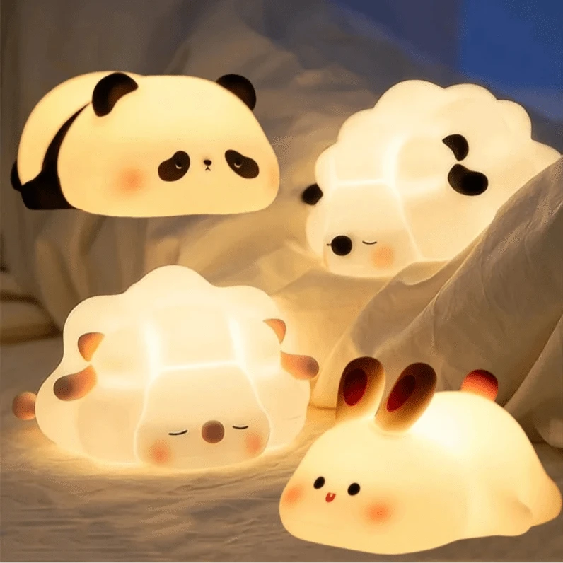 Silicone LED Night Light Animal Shape