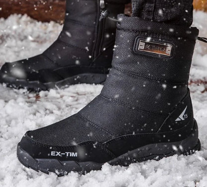 Warm Insulated Waterproof Men's Winter Boots