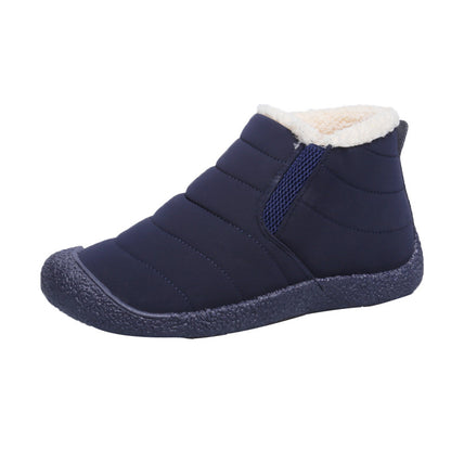 Warm Winter Snow Boots Fur Lined Waterproof Ankle Boots