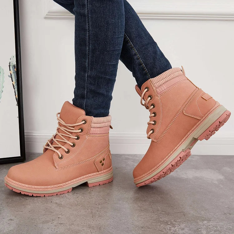 Warm Waterproof Women's Snow Boots