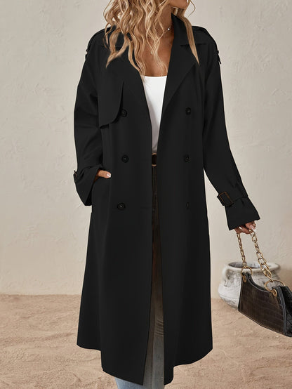 Classic Women's Belted Trench Coat