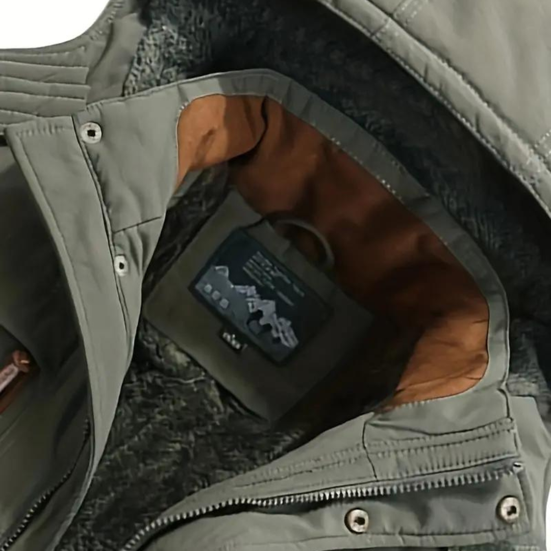 Waterproof Men's Insulated Winter Parka Jacket