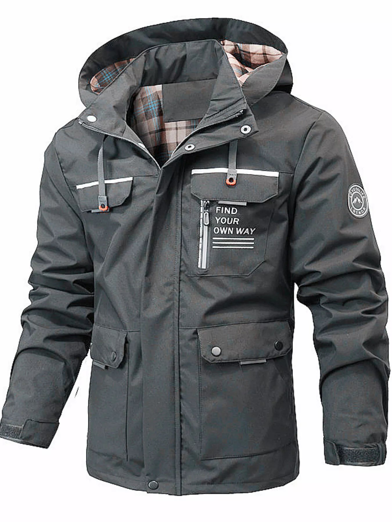 Big Waterproof Hooded Winter Parka Coat