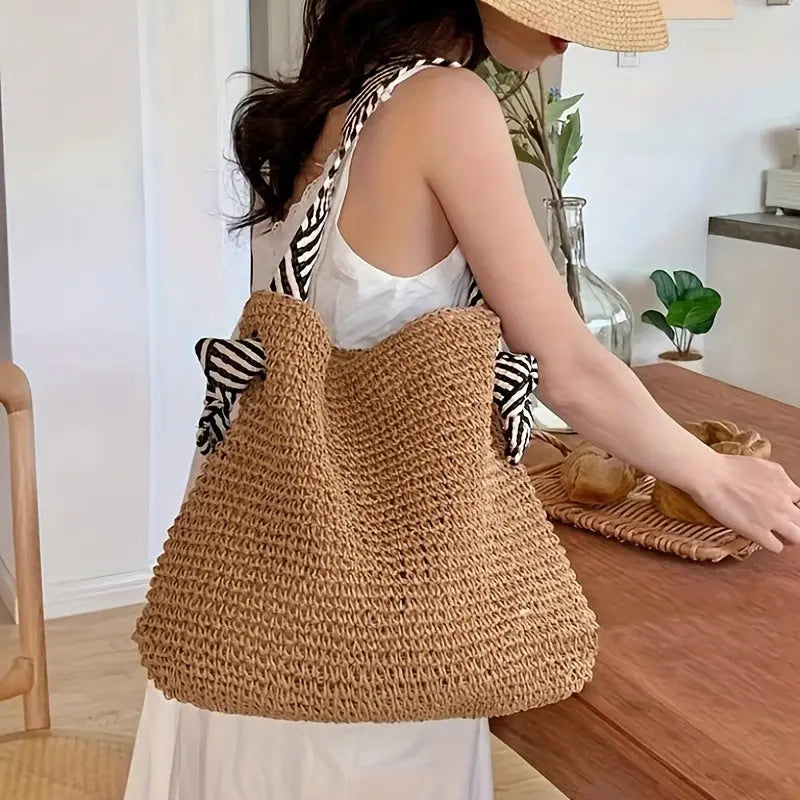 Stylish Woven Shoulder Bag