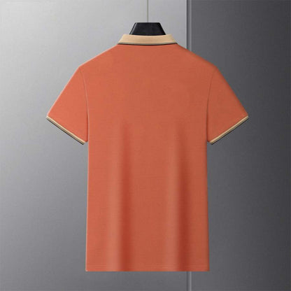Men's Summer Comfortable Breathable Business Style Short Sleeves