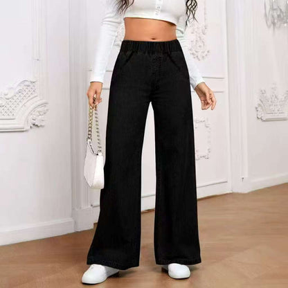 Women's Classic Wide Leg Denim Jeans