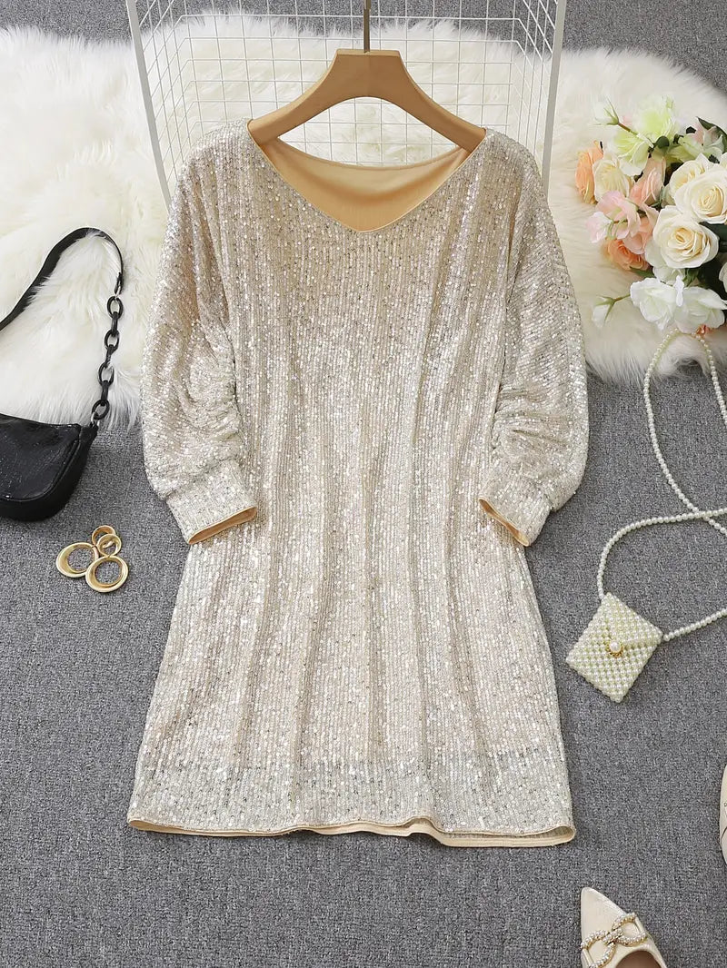 Women's Sequin Party Dress