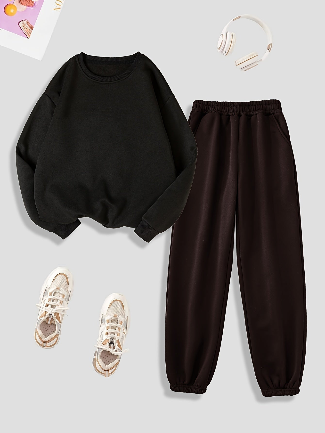 Comfortable Ladies Athletic Tracksuit Casual Sportswear - OutfitLondon