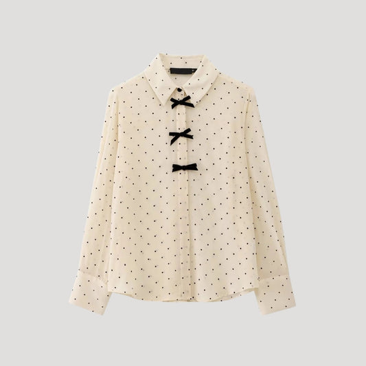 Chic Floral Ruffled Women's Blouse - OutfitLondon