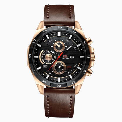 High Quality Vintage Style Leather Watch - OutfitLondon