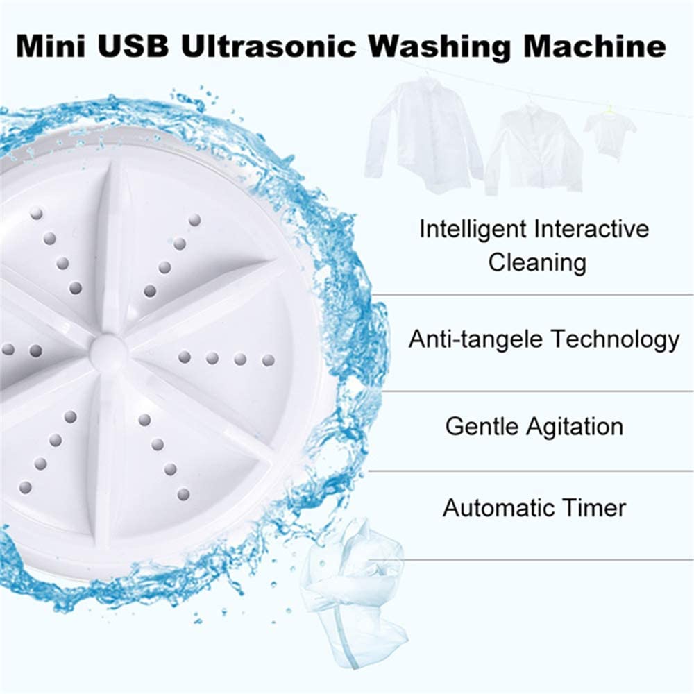 Portable Ultrasonic Washing Machine