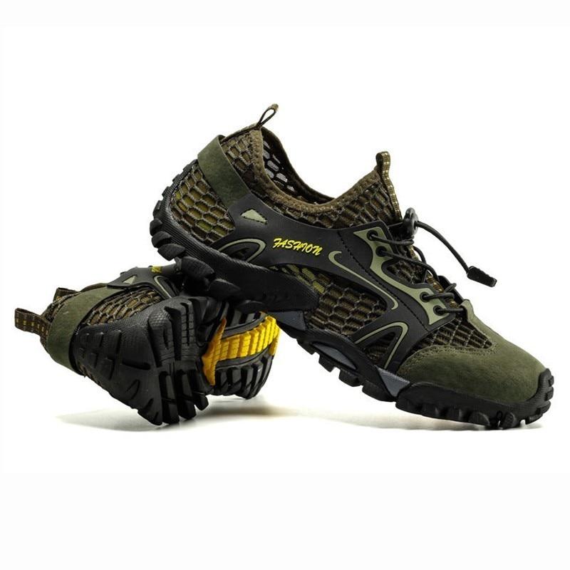 Mens Barefoot Shoes Water Sneakers Non Slip Hiking Climbing Aqua Shoes Seaside Shoes