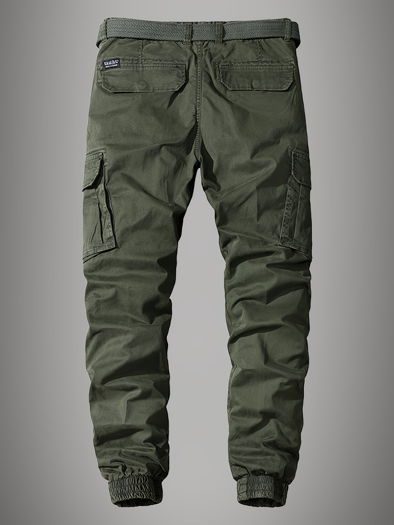 Comfortable Mens Jogger Pants - Multiple Pocket Design
