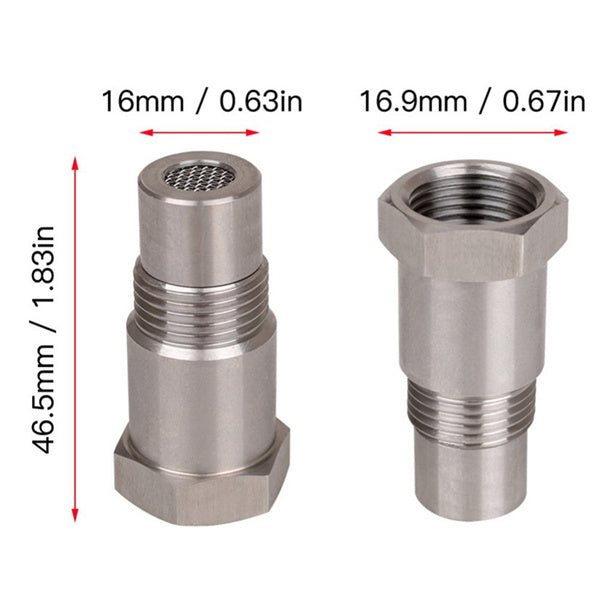 Car CEL Fix O2 Sensor Check Engine Light Eliminator Adapter with Mini CAT