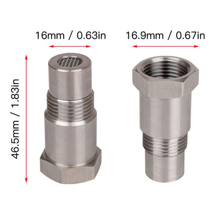 Car CEL Fix O2 Sensor Check Engine Light Eliminator Adapter with Mini CAT