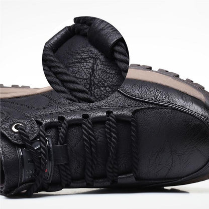 Men’s Winter Casual Hand Stitching Arch Support & Non-slip Breathable Boots