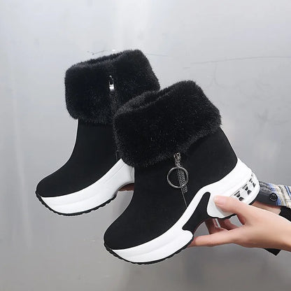 Warm Women's Faux Fur Winter Boots