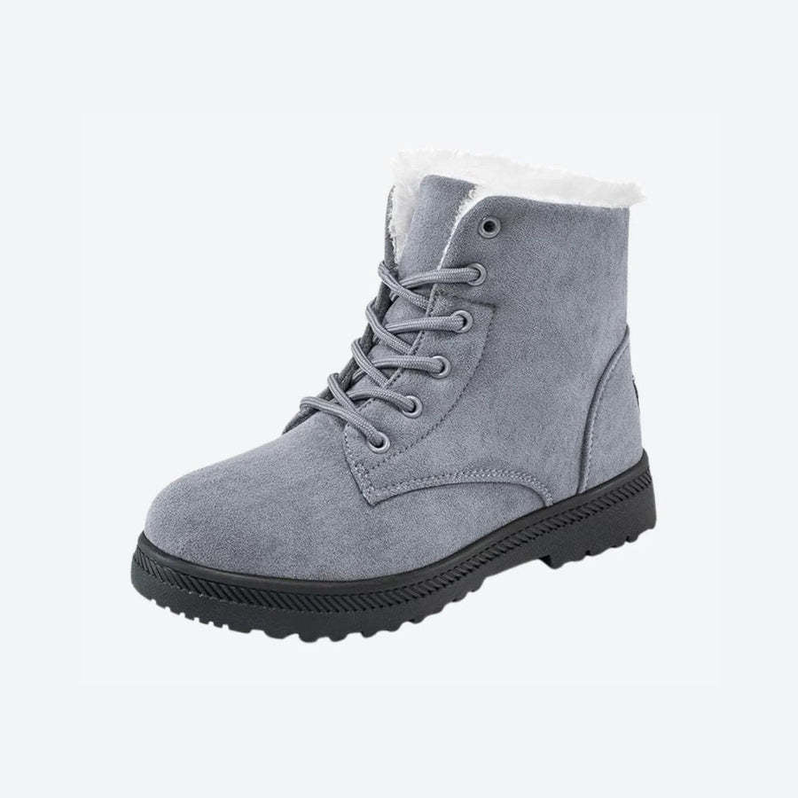 Walk Anti-Slip Waterproof Lace Up Snow Boots Comfortable and Light Weight