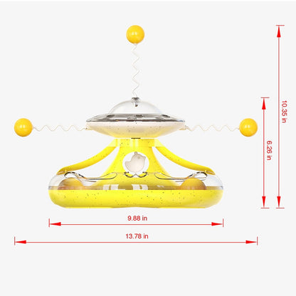 Turntable Cat Toy Puzzle Leakage Food Toy for Cats