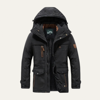 Waterproof Men's Insulated Winter Parka Jacket - OutfitLondon