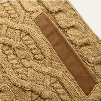 Thick Cozy Fleece Mens Winter Sweater Cardigan