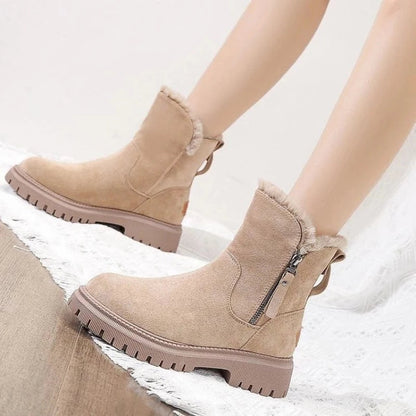 Orthopedic Snow Boots Women Warm Ankle Shoes
