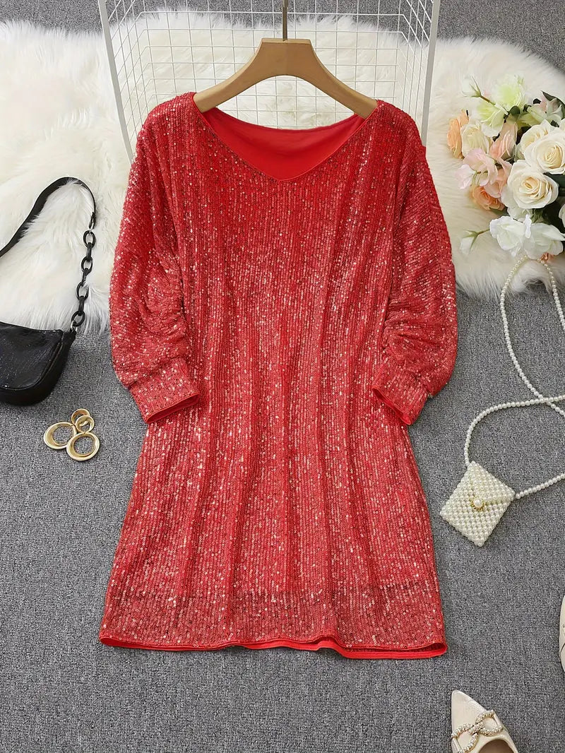 Women's Sequin Party Dress