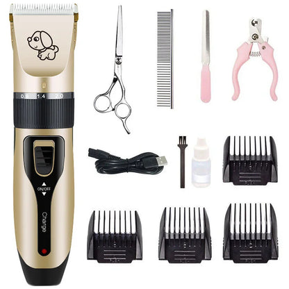 Low Noise Cordless Pet Grooming Clippers for Dogs