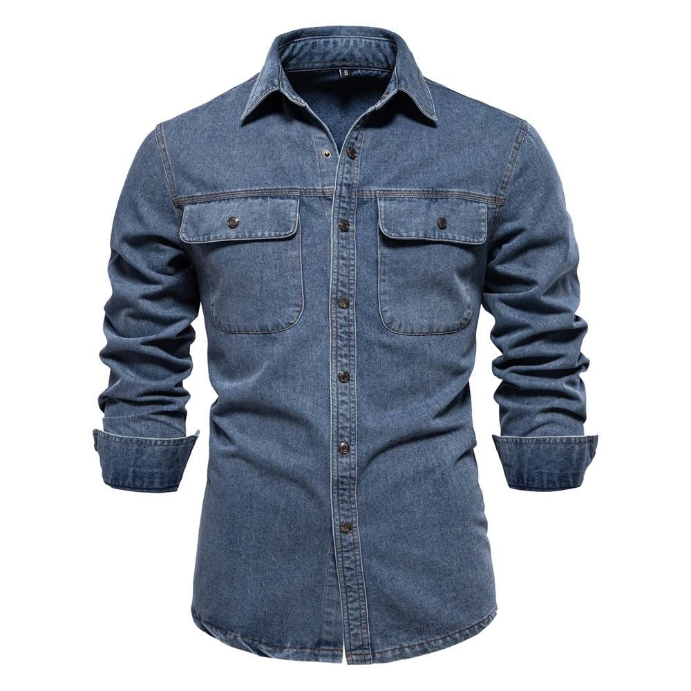 Classic Casual Mens Cotton Shirt