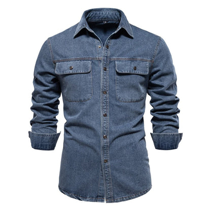 Classic Casual Mens Cotton Shirt
