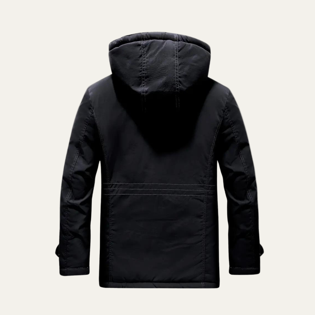 Waterproof Men's Insulated Winter Parka Jacket
