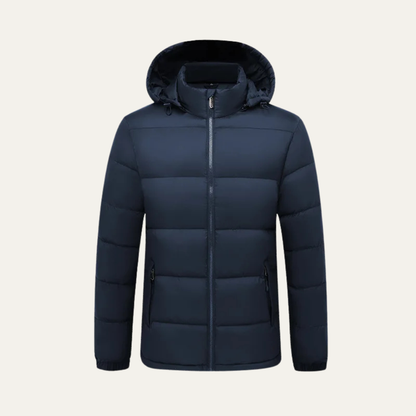 Thick Waterproof Men's Insulated Puffer Parka Jacket
